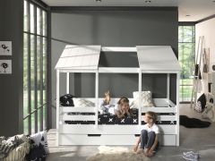 Vipack Simply Kids White House Bed + FREE Bunky Light
