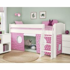 Stompa Uno S Mid Sleeper with Pink Star Tent