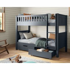 Stompa Arven Blue Detachable Bunk Bed with Drawers
