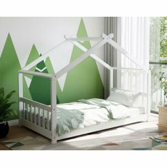 Kidsaw Jinsen Single Cottage Bed in White