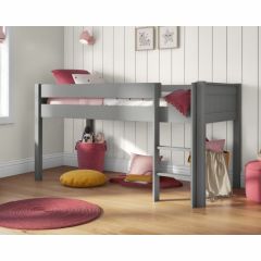 Stompa Classic Mid Sleeper Bed in Grey