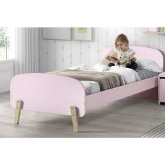 Vipack Kiddy Single Bed in Pink + FREE Storage Box