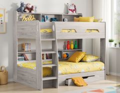 Julian Bowen Orion Bunk Bed in Grey Oak