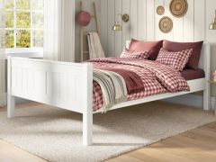Stompa Classic Kids Small Double Bed in White
