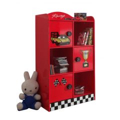 Vipack Racer Bookcase in Red