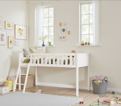 Flair Bea Shorty Mid Sleeper Cabin Bed - Choose Your Colour