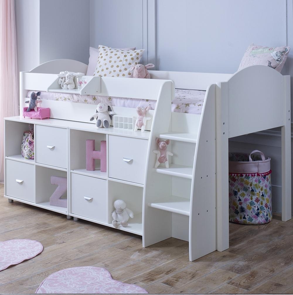 mid sleeper with wardrobe and drawers