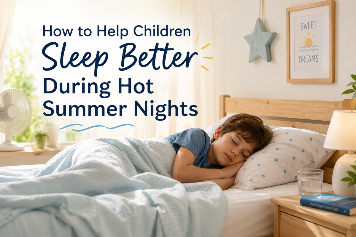 How to Help Children Sleep Better During Hot Summer Nights