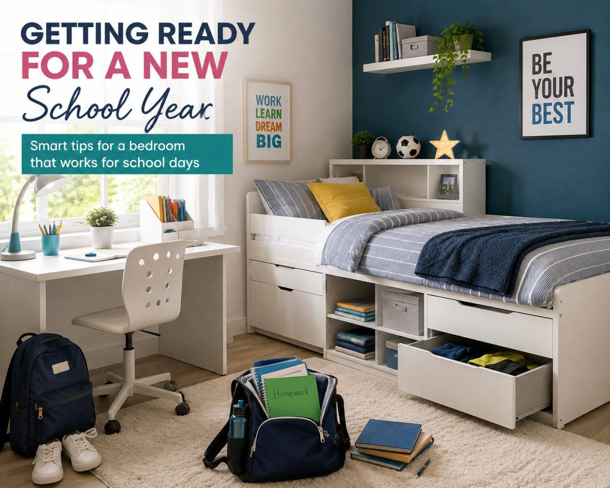 How Can I Get My Child’s Bedroom Ready for the New School Year?