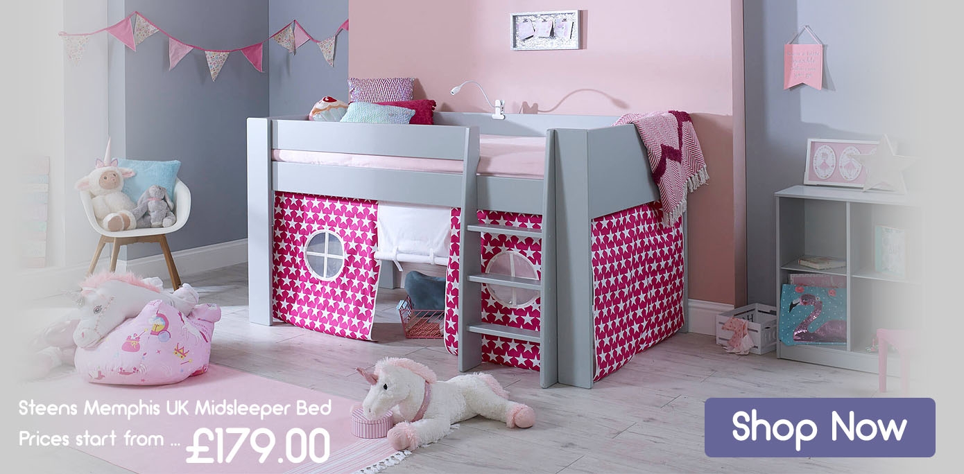 Childrens Bed Bedroom Furniture White