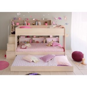 Children's beds with guest bed - Parisot bishop bed