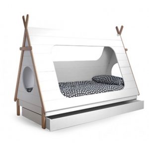 Children's beds with guest bed - Tipi bed
